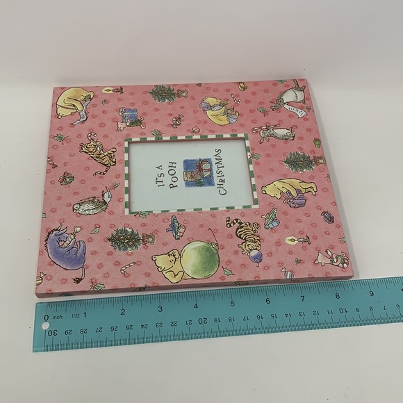 5 piece Christmas decor/ornaments Star Wings Santa Pic Frame Hallmark cross - Picture 11 of 17